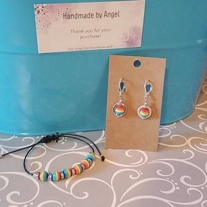 Pride Bracelet/Earring Set #125